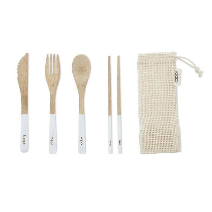 Reusable Bamboo Cutlery Set