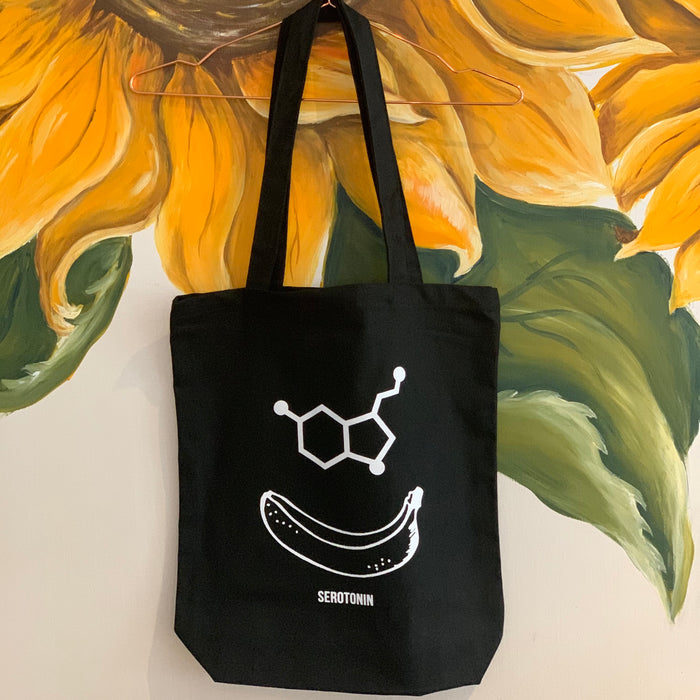 SMILING FACE SEROTONIN TOTEBAG